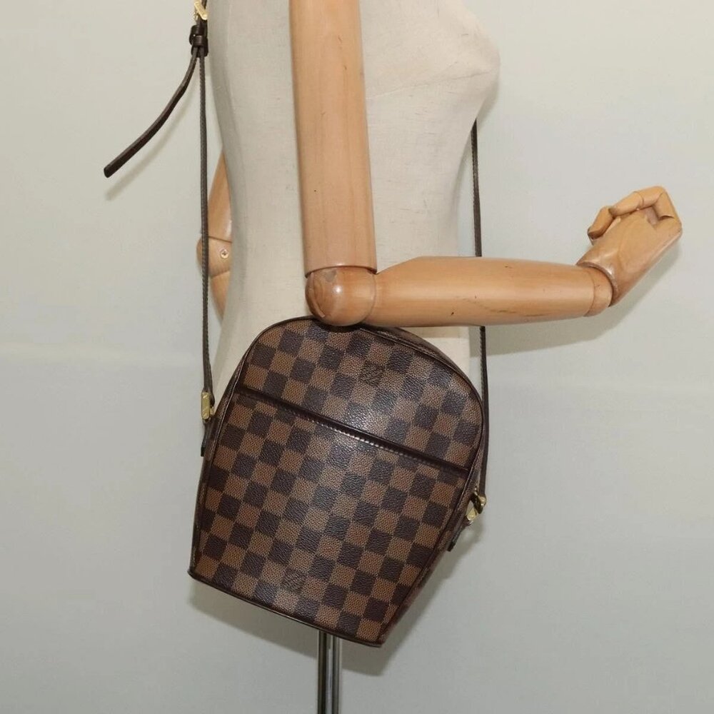 LOUIS VUITTON Damier Ebene Ipanema PM Shoulder Bag N51294 LV Auth BA4779 - Picture 3 of 16